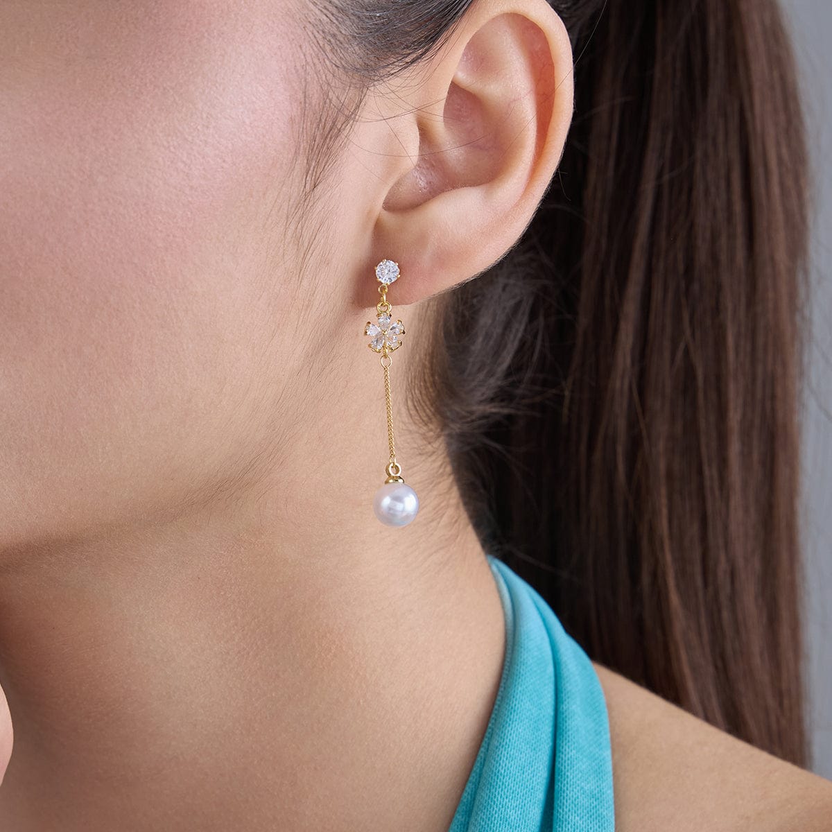 Trendy Zircon Earring Trendy Earring 186438