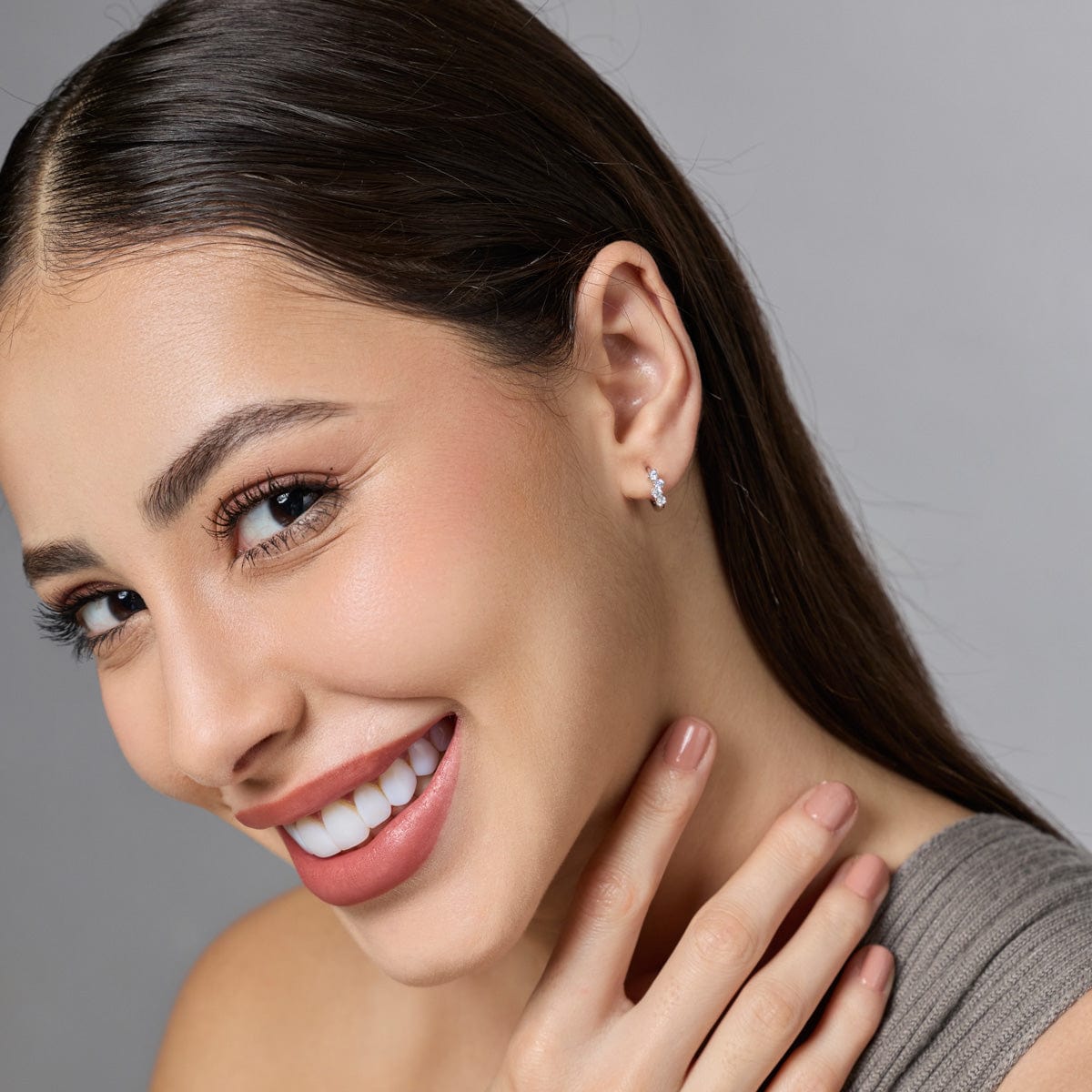 Trendy Zircon Earring Trendy Earring 187124