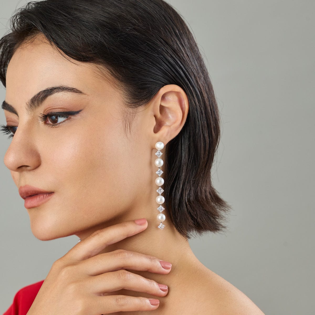 Trendy Zircon Earring Trendy Earring 187236