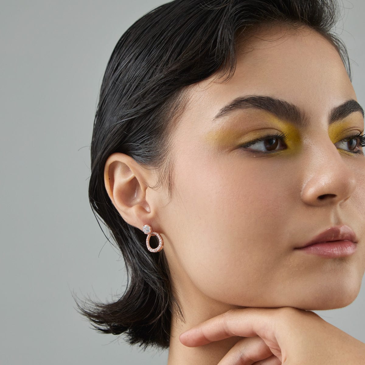 Trendy Zircon Earring Trendy Earring 187405