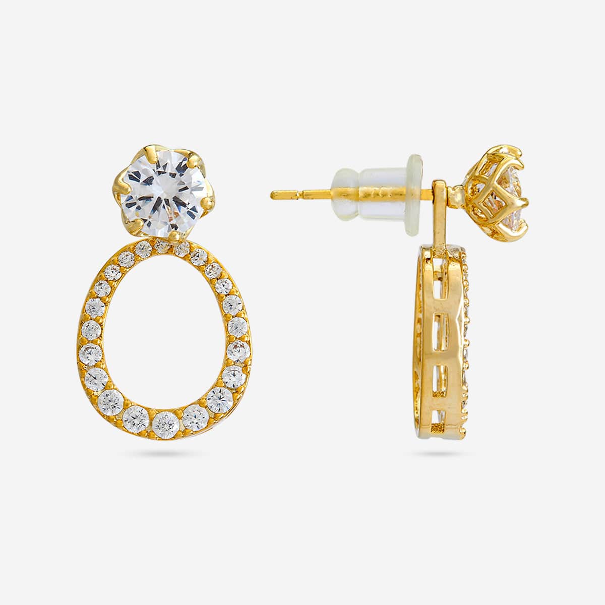 Trendy Zircon Earring Trendy Earring 187405