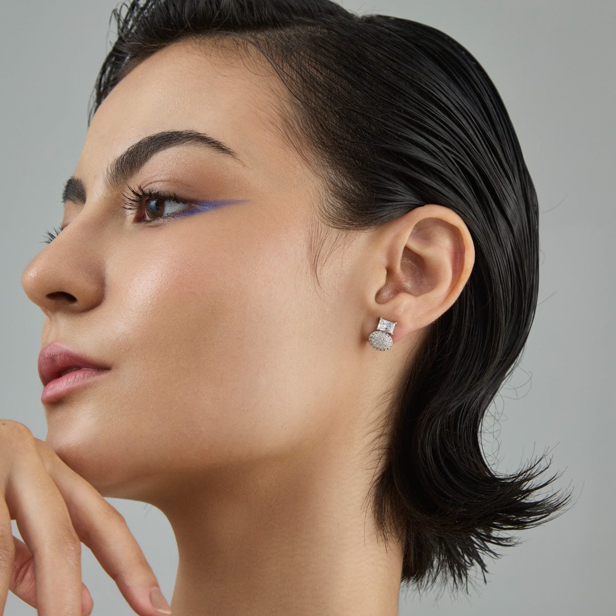 Trendy Zircon Earring Trendy Earring 187423