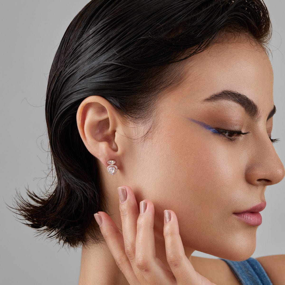 Trendy Zircon Earring Trendy Earring 187424