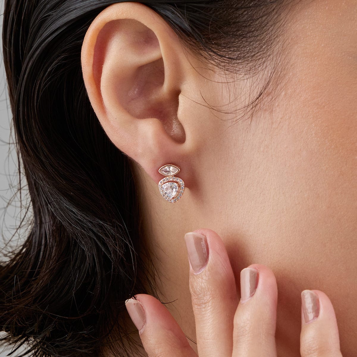 Trendy Zircon Earring Trendy Earring 187424
