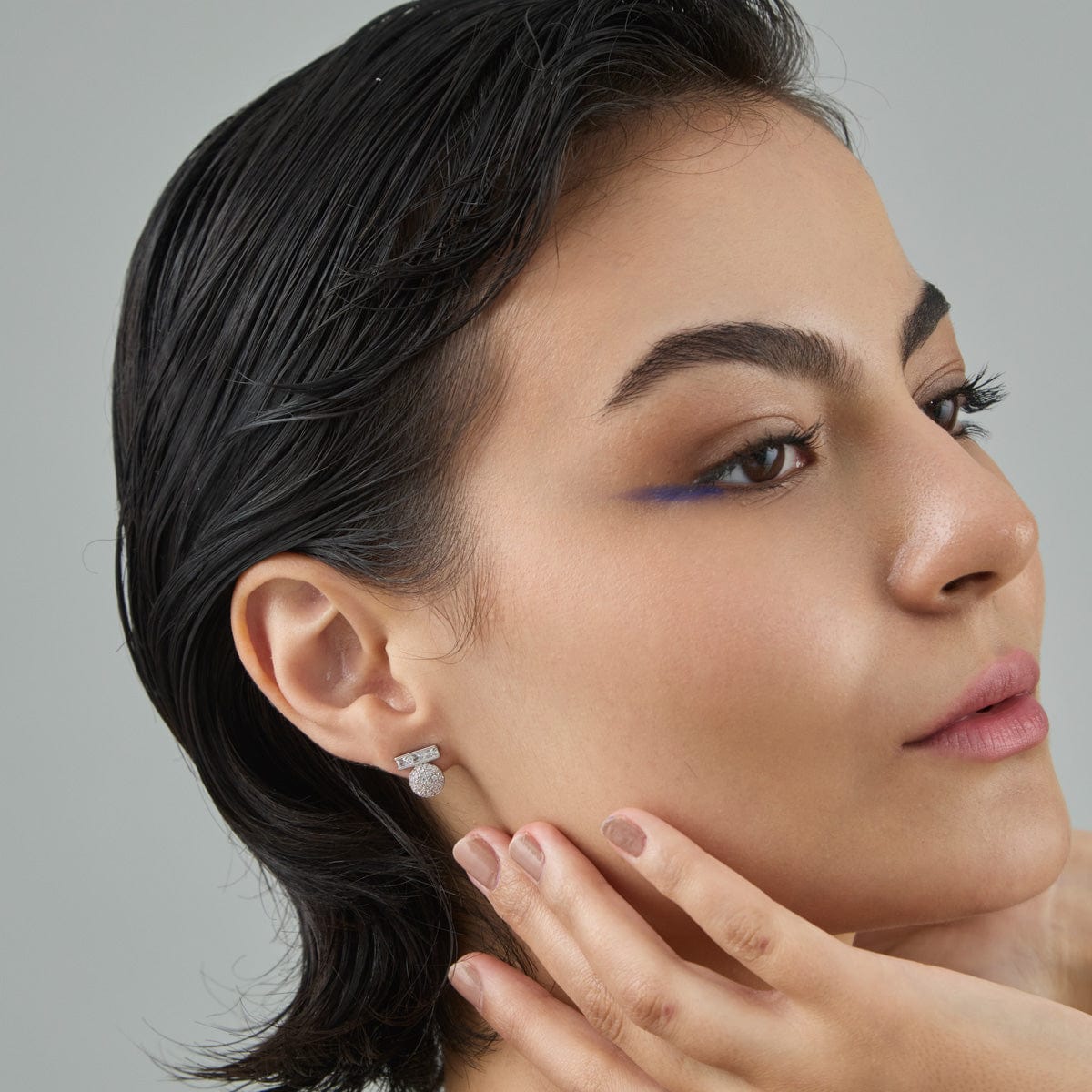 Trendy Zircon Earring Trendy Earring 187425