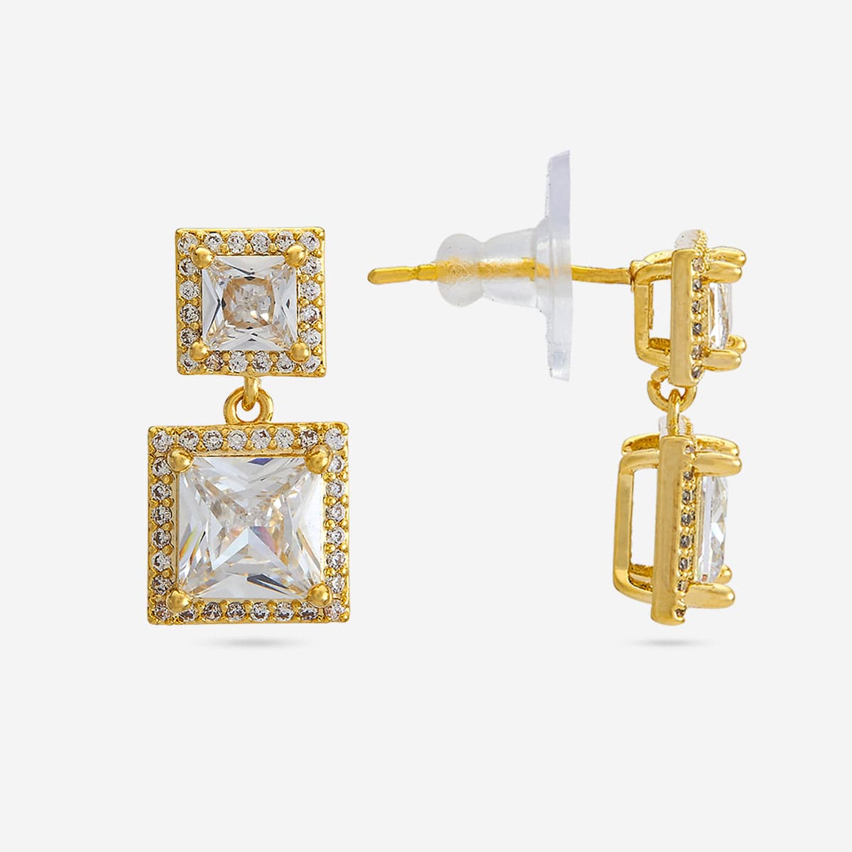 Trendy Zircon Earring Trendy Earring 187454