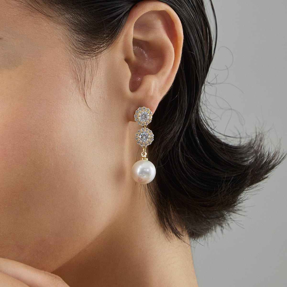 Trendy Zircon Earring Trendy Earring 187456