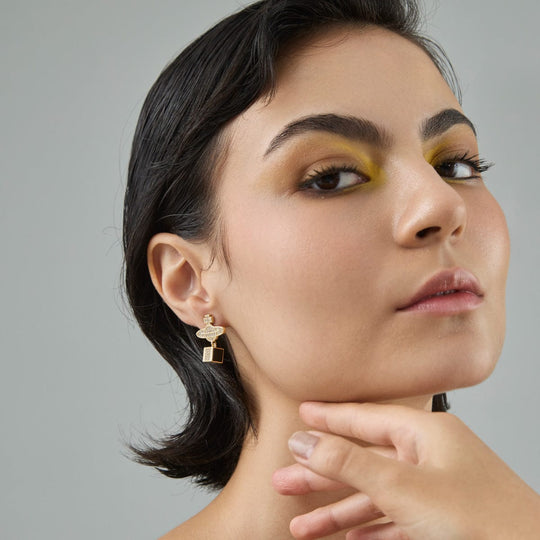 Trendy Zircon Earring Trendy Earring 187518