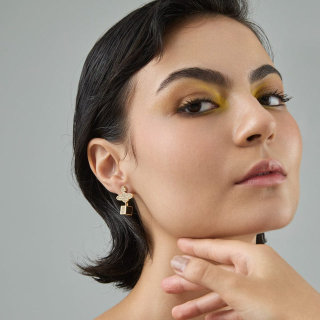 Trendy Zircon Earring Trendy Earring 187518