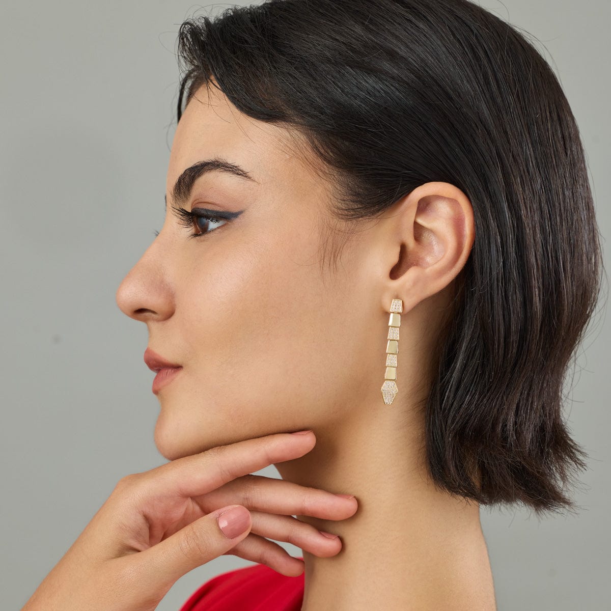 Trendy Zircon Earring Trendy Earring 187745