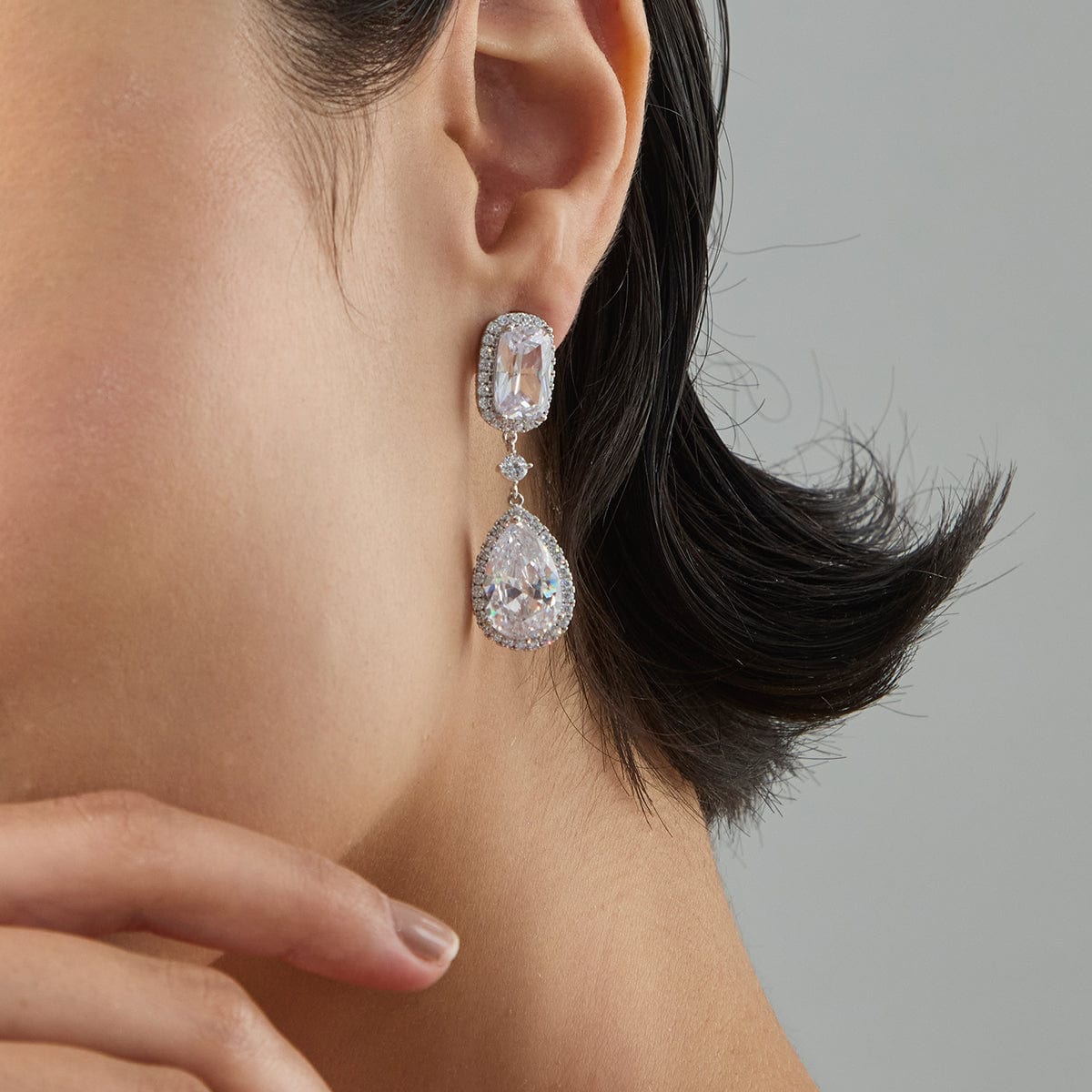 Trendy Zircon Earring Trendy Earring 187790