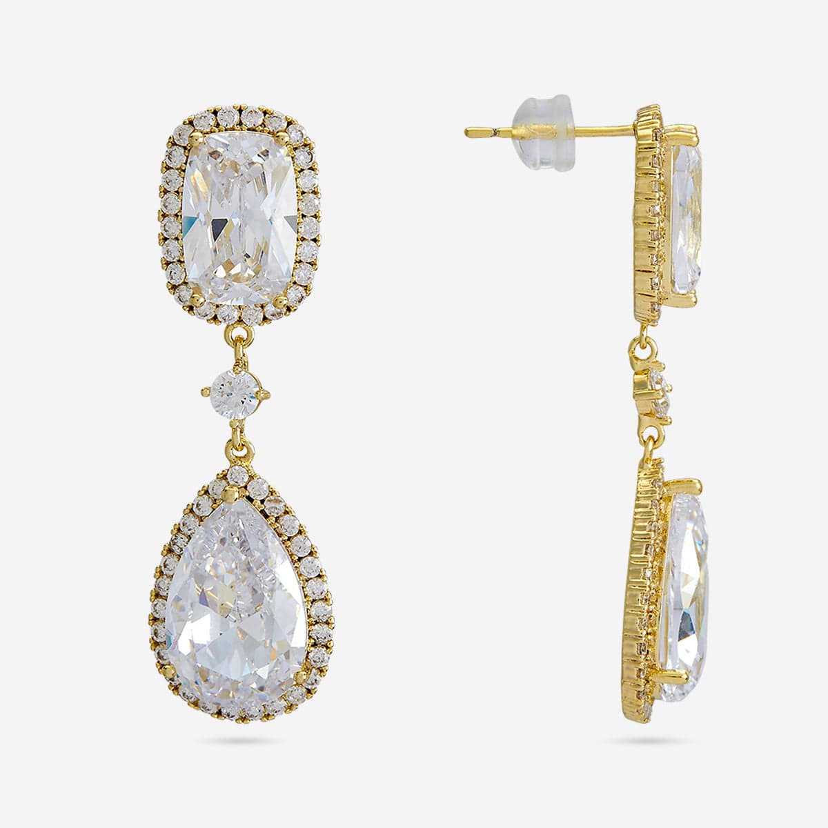 Trendy Zircon Earring Trendy Earring 187790