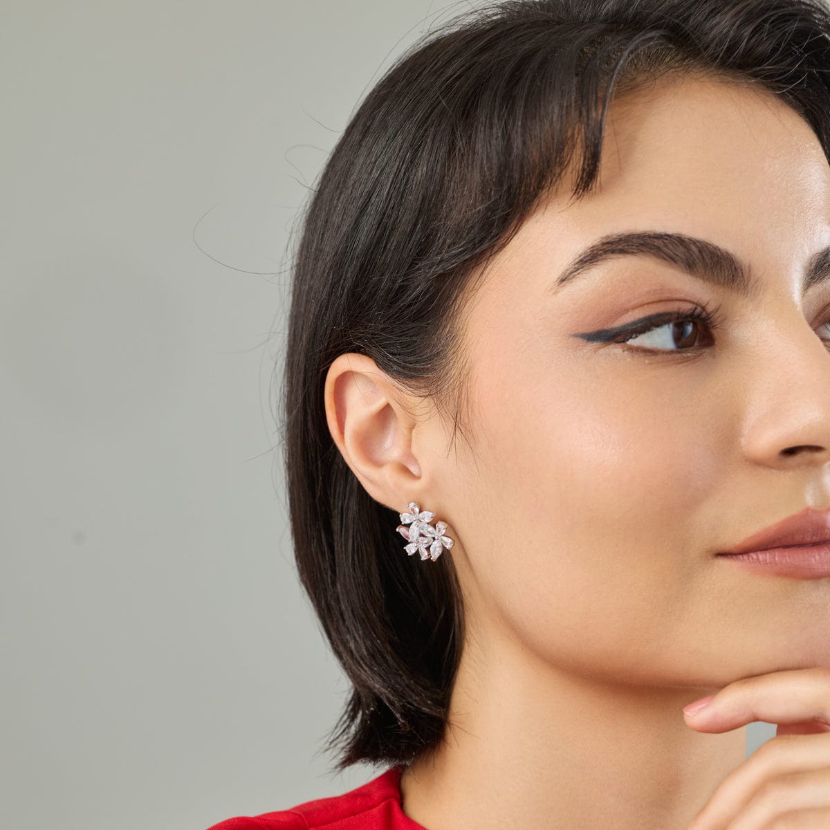 Trendy Zircon Earring Trendy Earring 187794