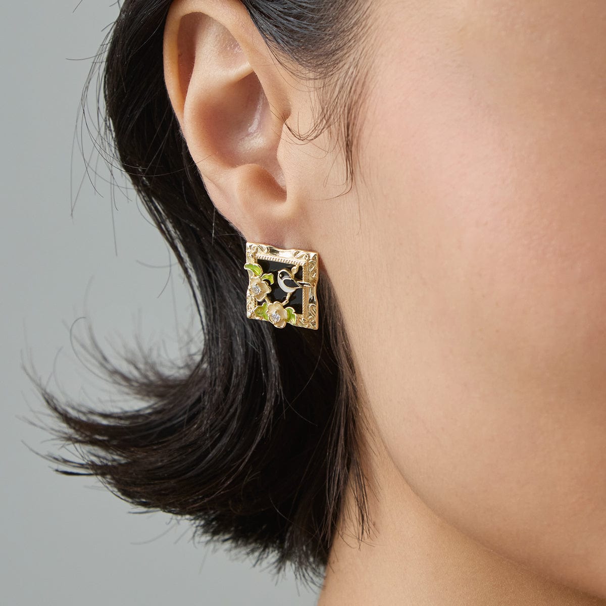 Trendy Zircon Earring Trendy Earring 187814