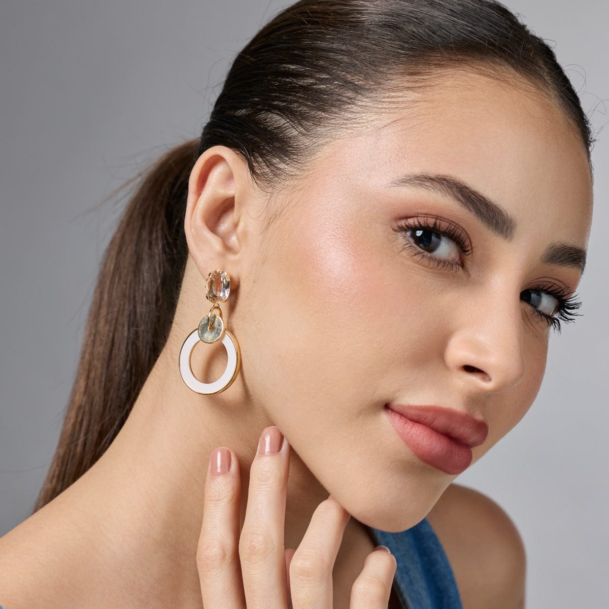 Trendy Zircon Earring Trendy Earring 189438