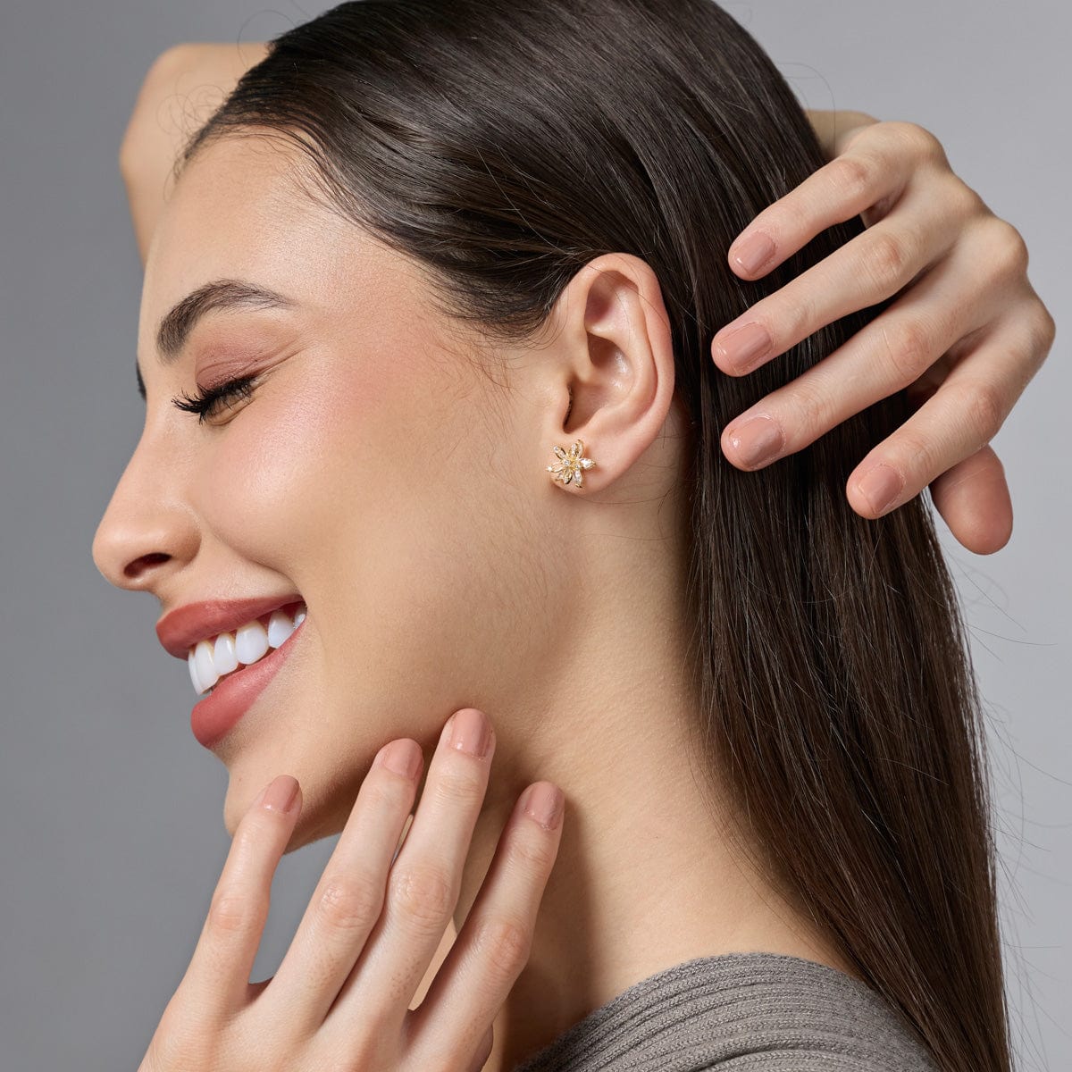 Trendy Zircon Earring Trendy Earring 189536