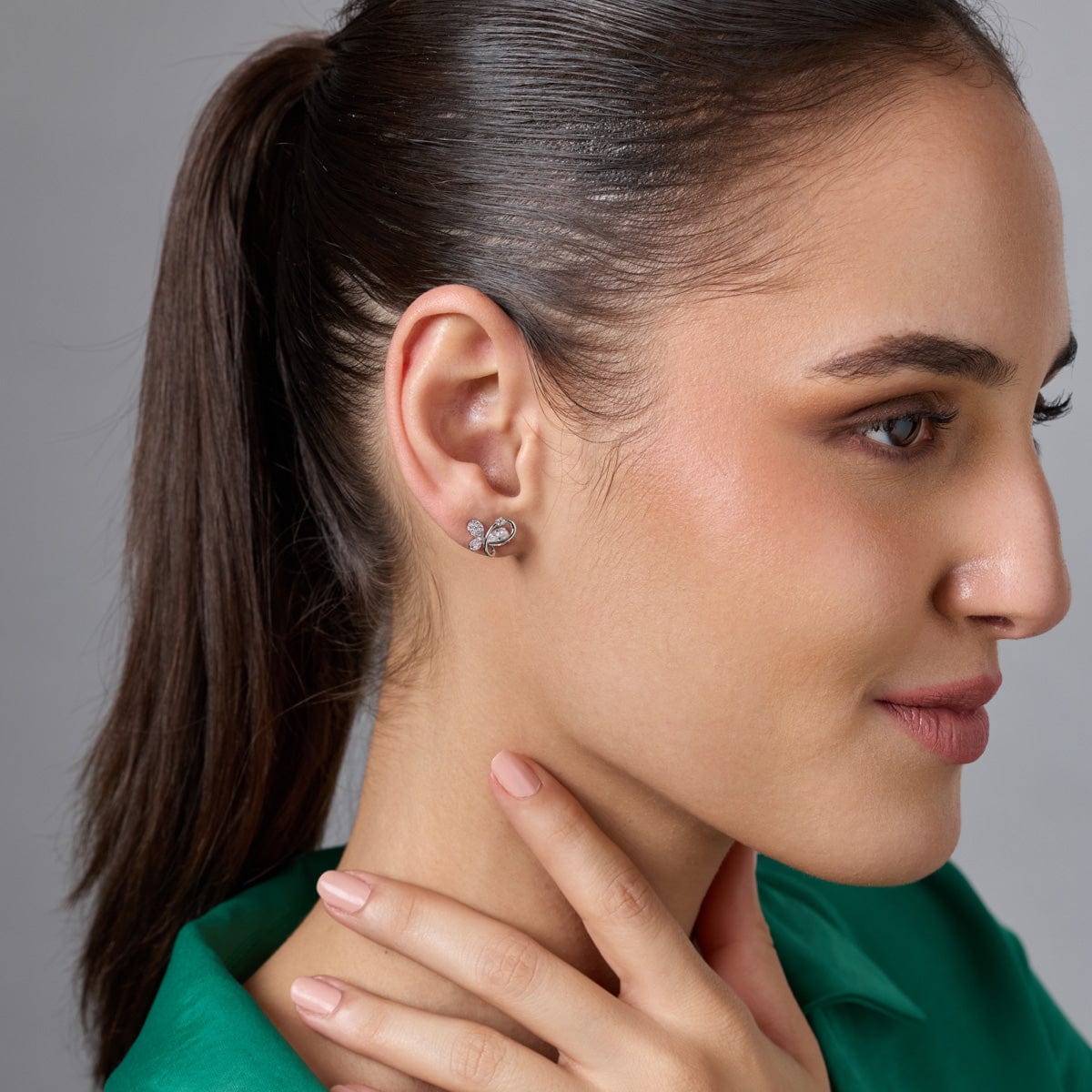 Trendy Zircon Earring Trendy Earring 189612