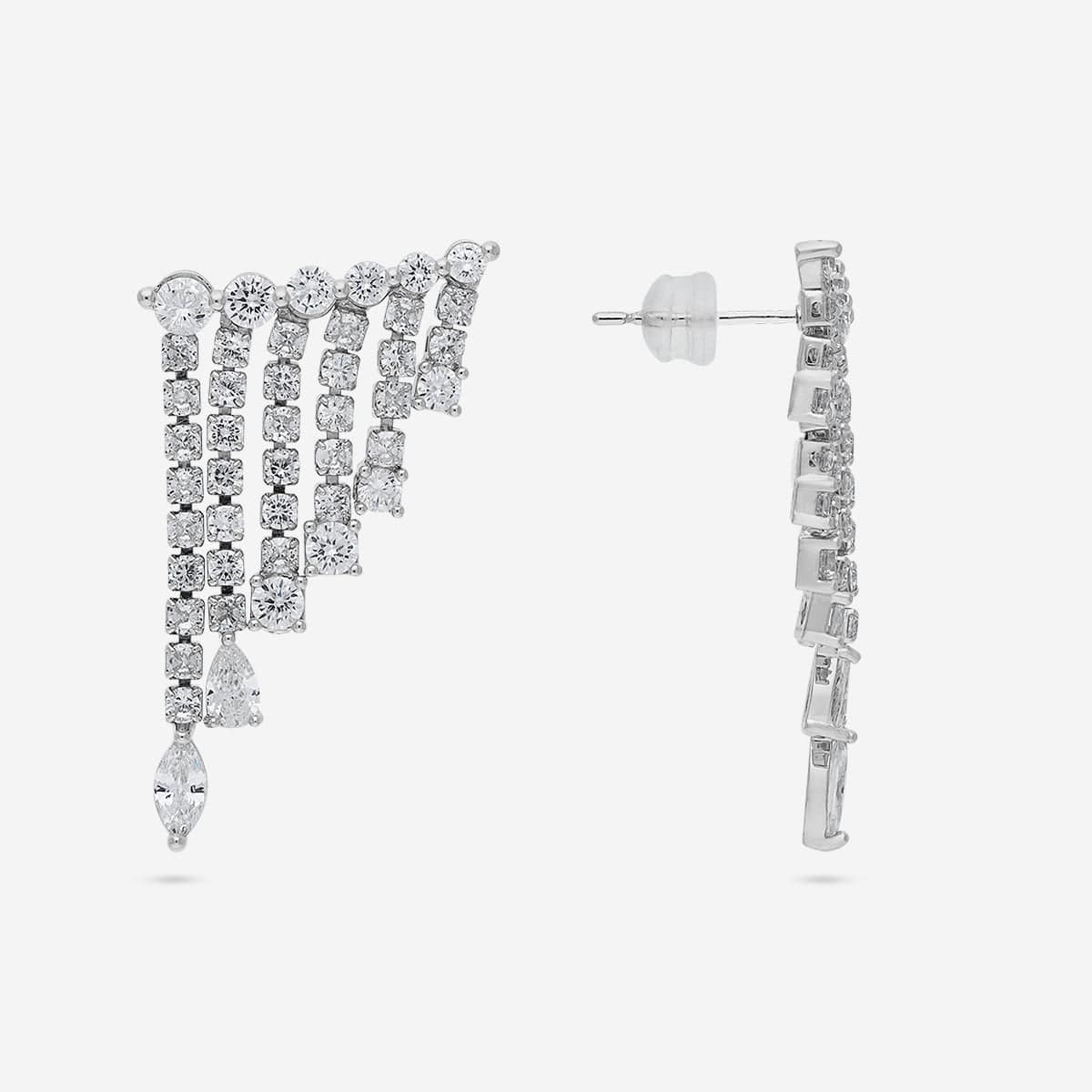 Trendy Zircon Earring Trendy Earring 190010