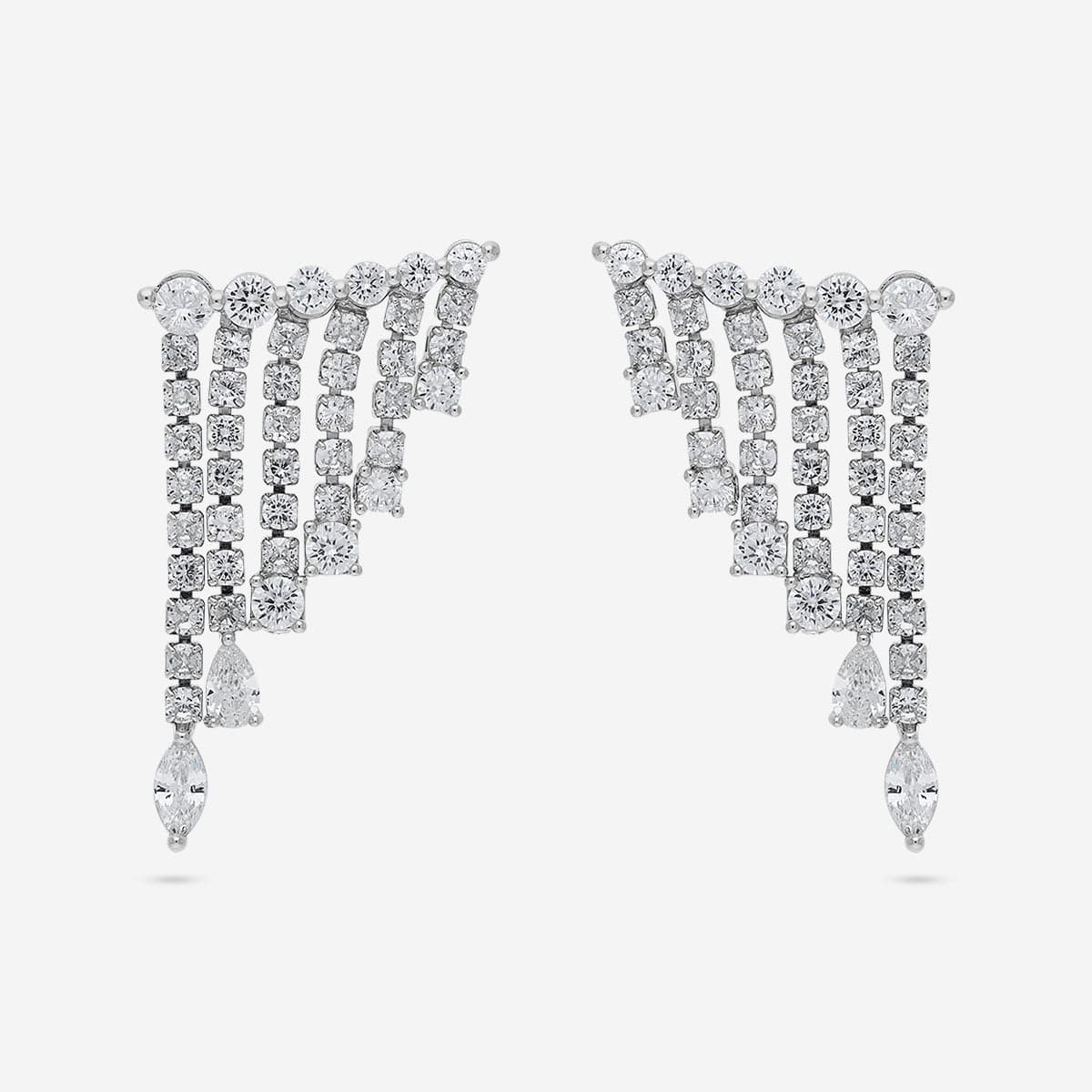 Trendy Zircon Earring Trendy Earring 190010