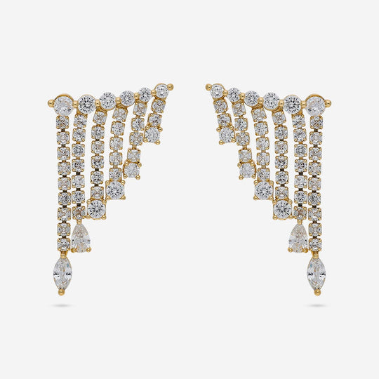 Trendy Zircon Earring Trendy Earring 190010