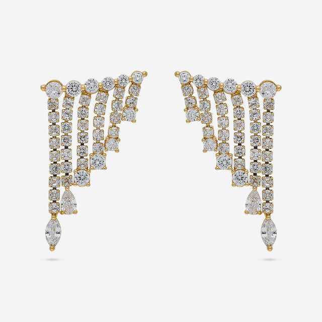 Trendy Zircon Earring Trendy Earring 190010