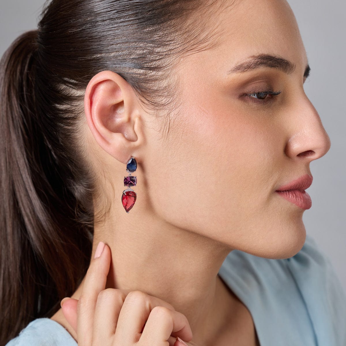 Trendy Zircon Earring Trendy Earring 190151