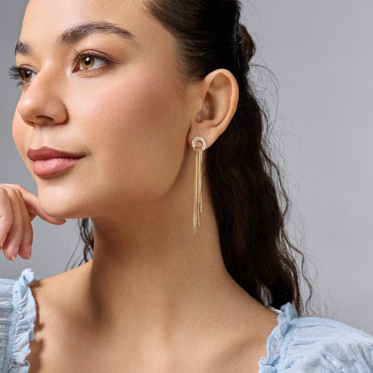 Trendy Zircon Earring Trendy Earring 192678
