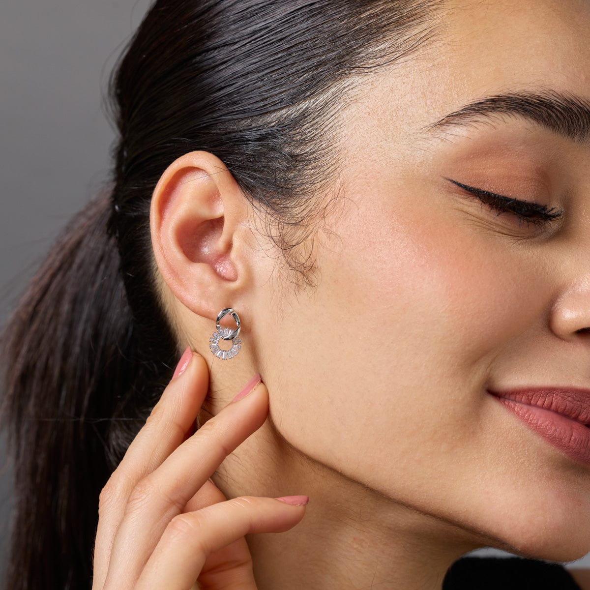 Trendy Zircon Earring Trendy Earring 192765