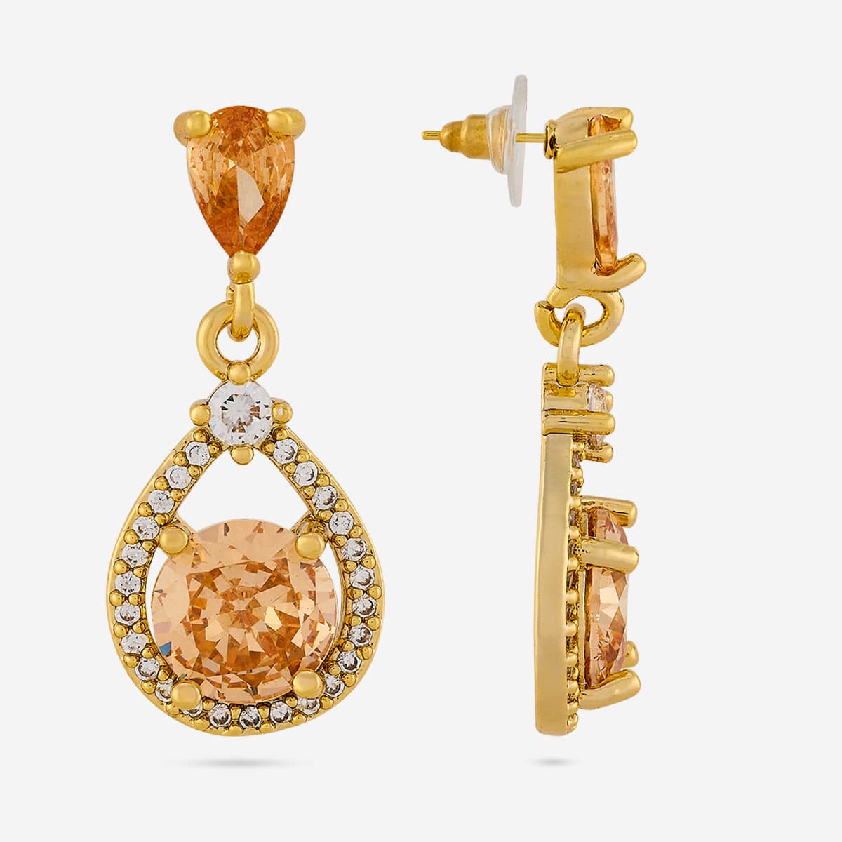 Trendy Zircon Earring Trendy Earring 193087