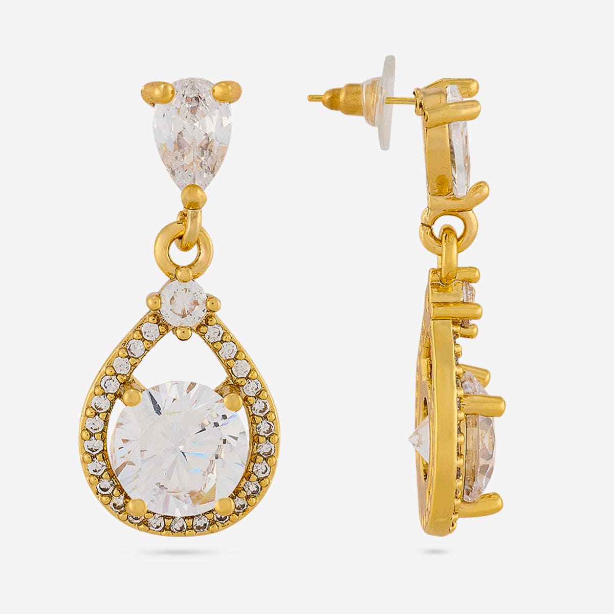 Trendy Zircon Earring Trendy Earring 193087