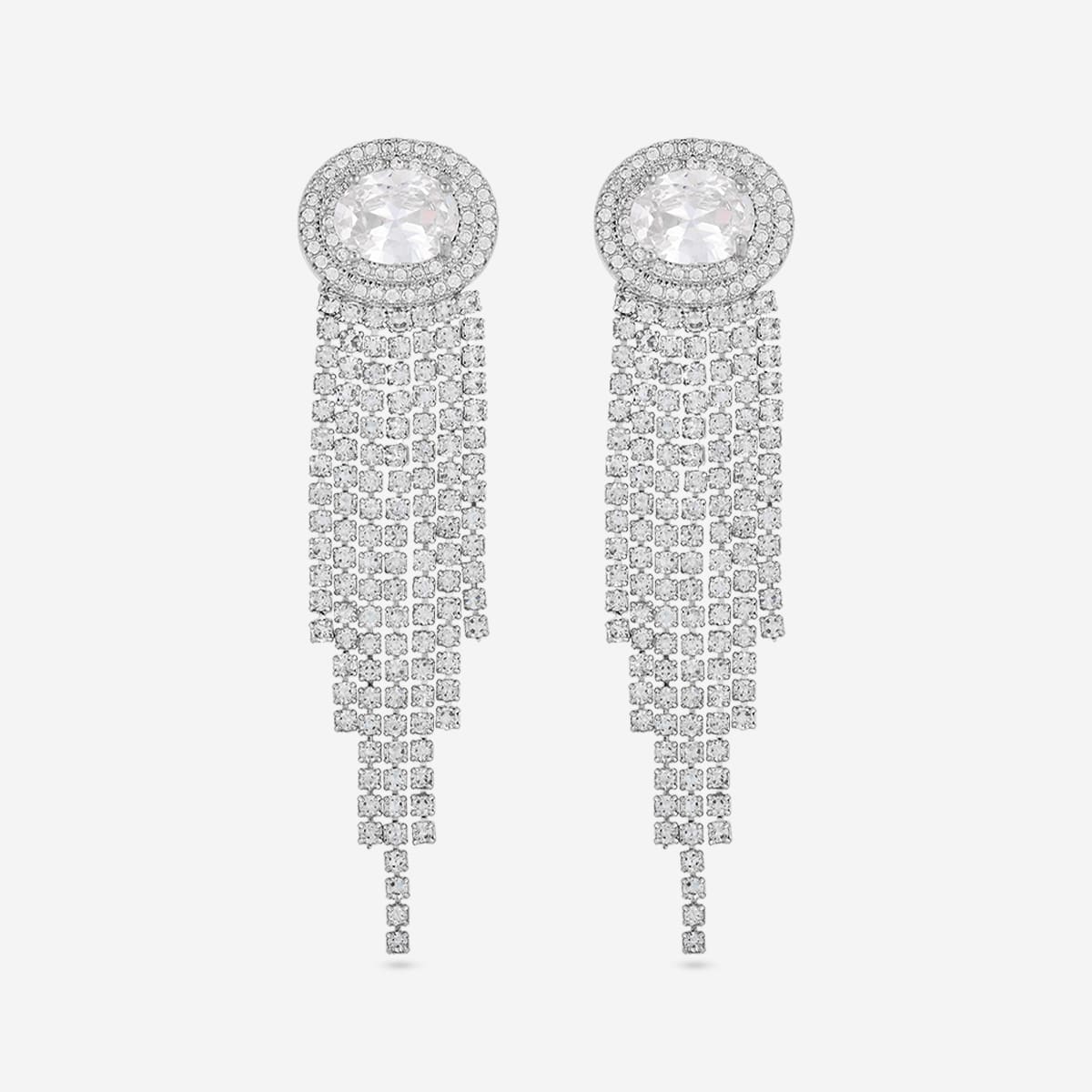 Trendy Zircon Earring Trendy Earring 195551