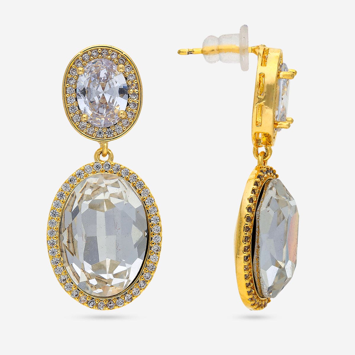 Trendy Zircon Earring Trendy Earring 195689