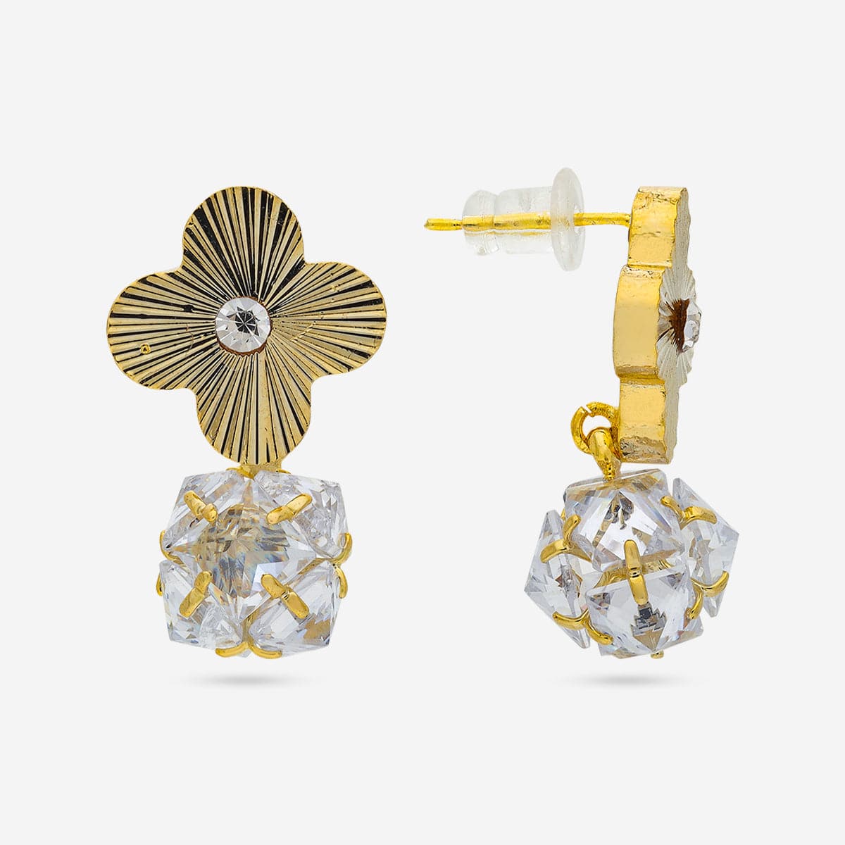 Trendy Zircon Earring Trendy Earring 195758