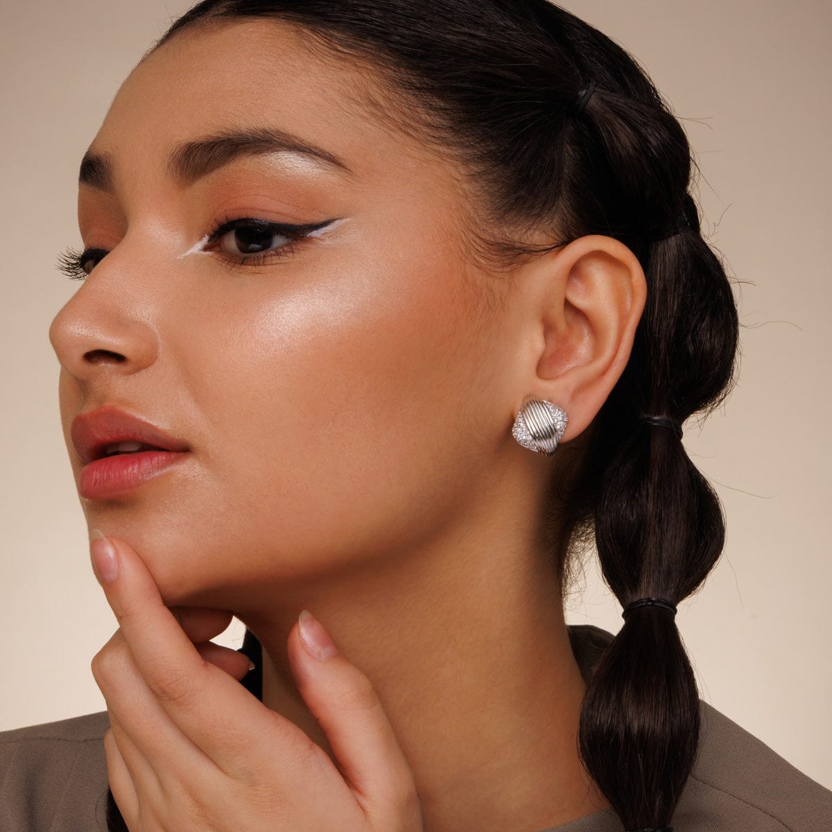 Trendy Zircon Earring Trendy Earring 195788