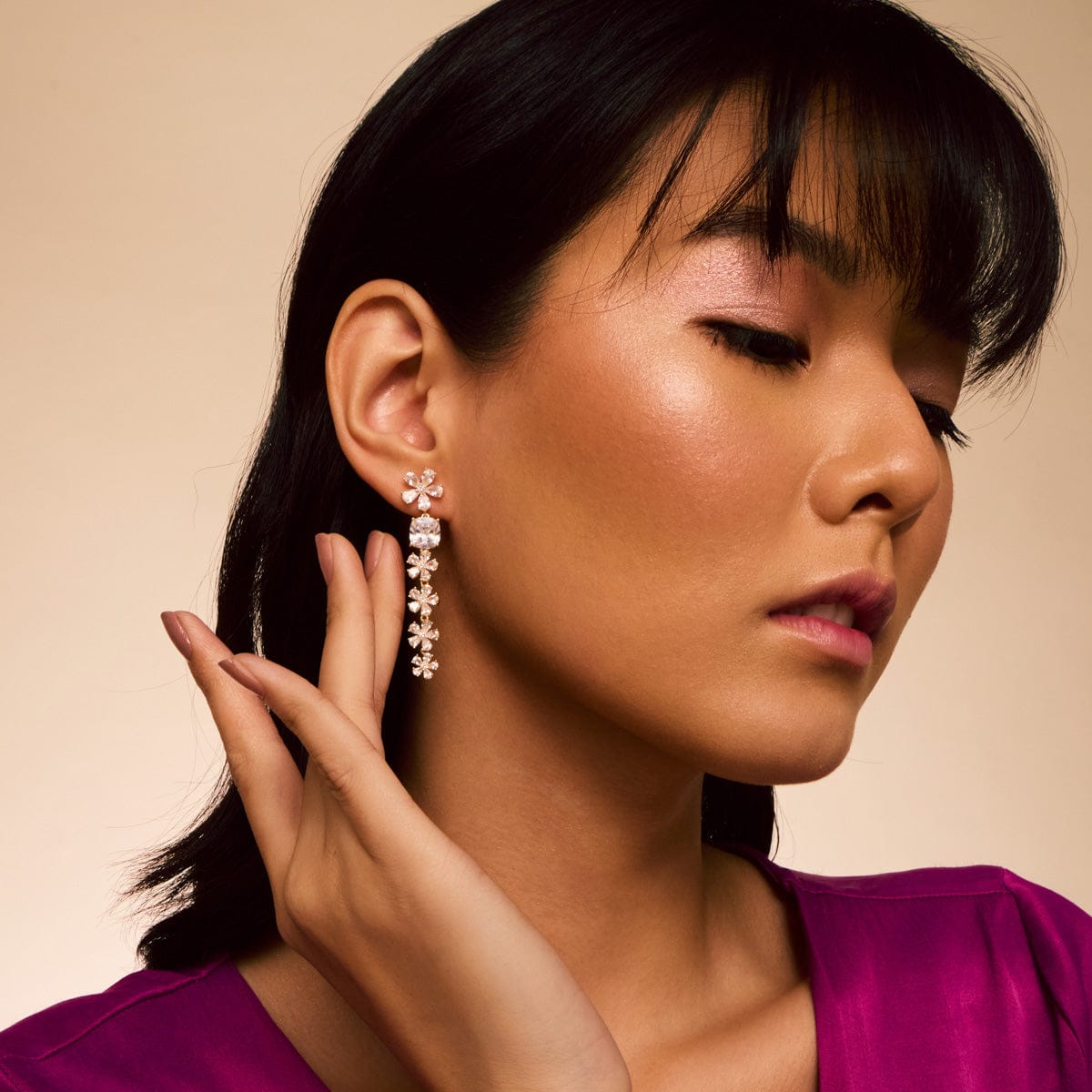 Trendy Zircon Earring Trendy Earring 196072