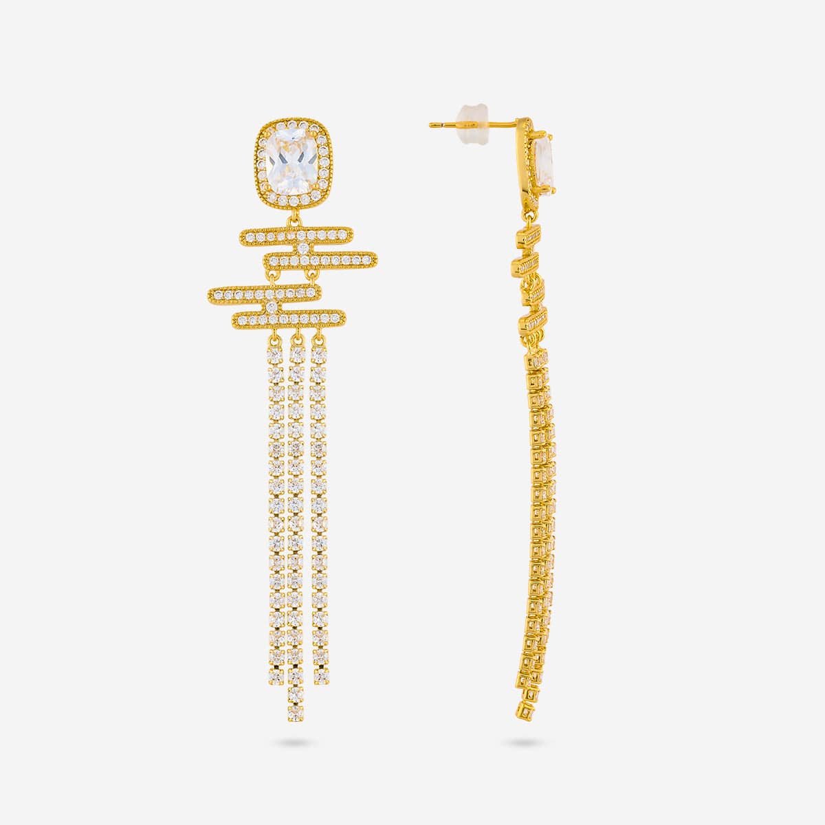 Trendy Zircon Earring Trendy Earring 196074