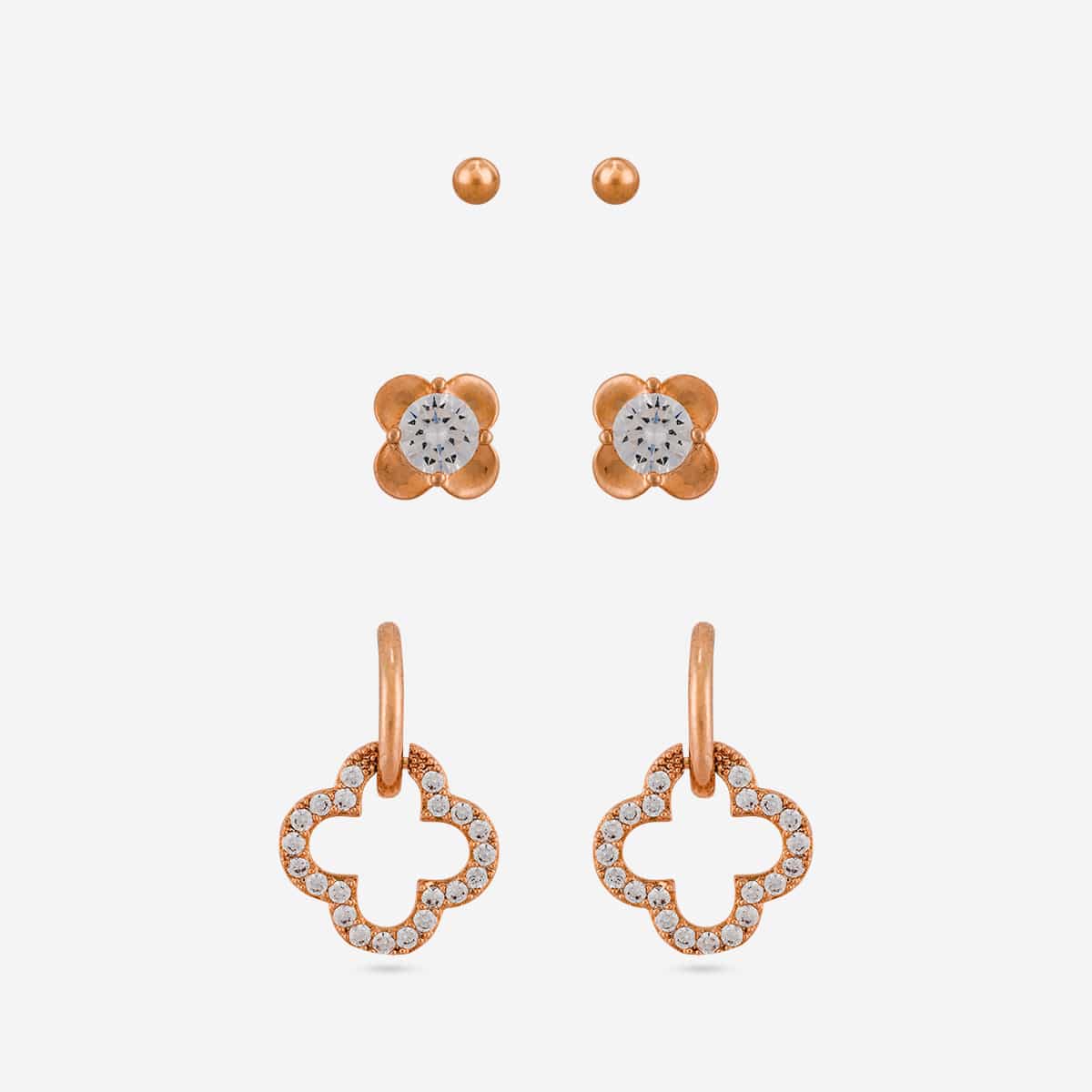 Trendy Zircon Earring Trendy Earring 198454