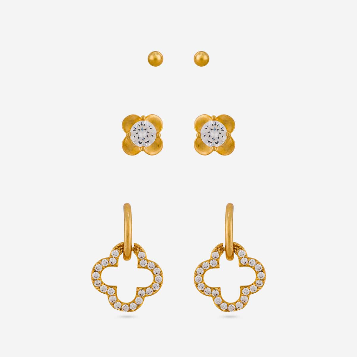 Trendy Zircon Earring Trendy Earring 198454