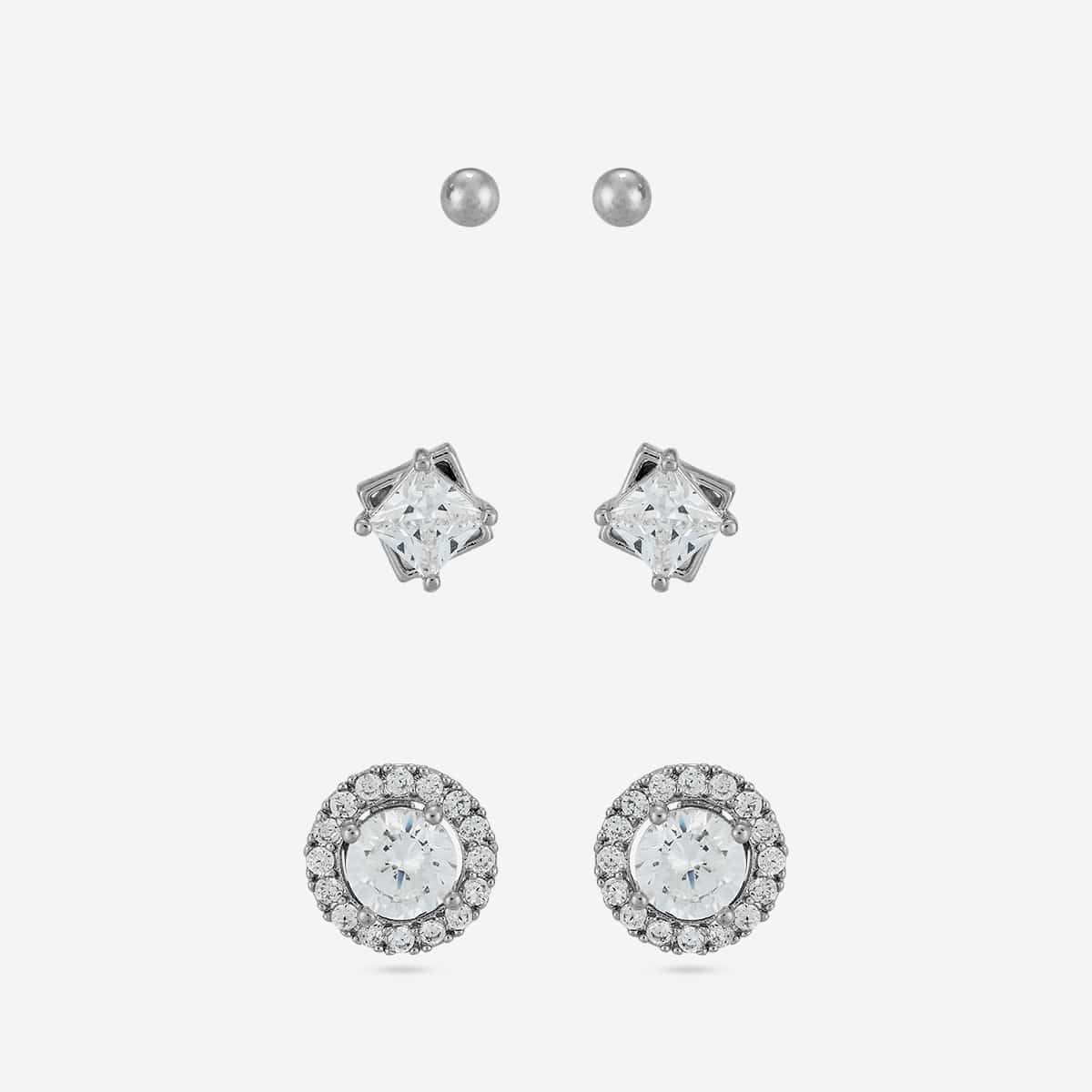 Trendy Zircon Earring Trendy Earring 198455