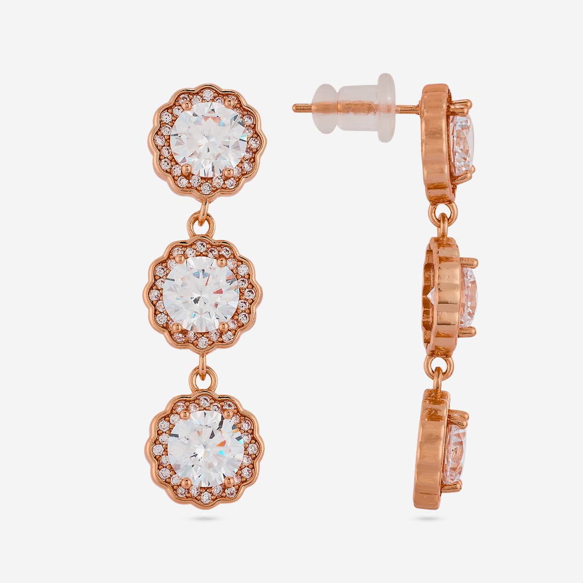 Trendy Zircon Earring Trendy Earring 199113
