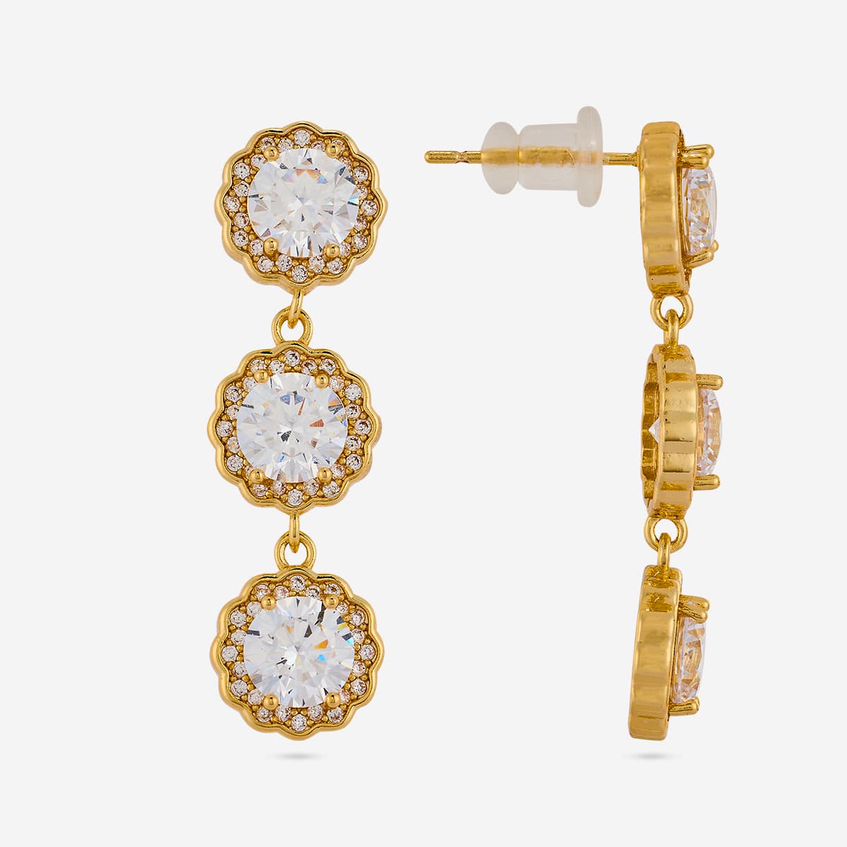 Trendy Zircon Earring Trendy Earring 199113