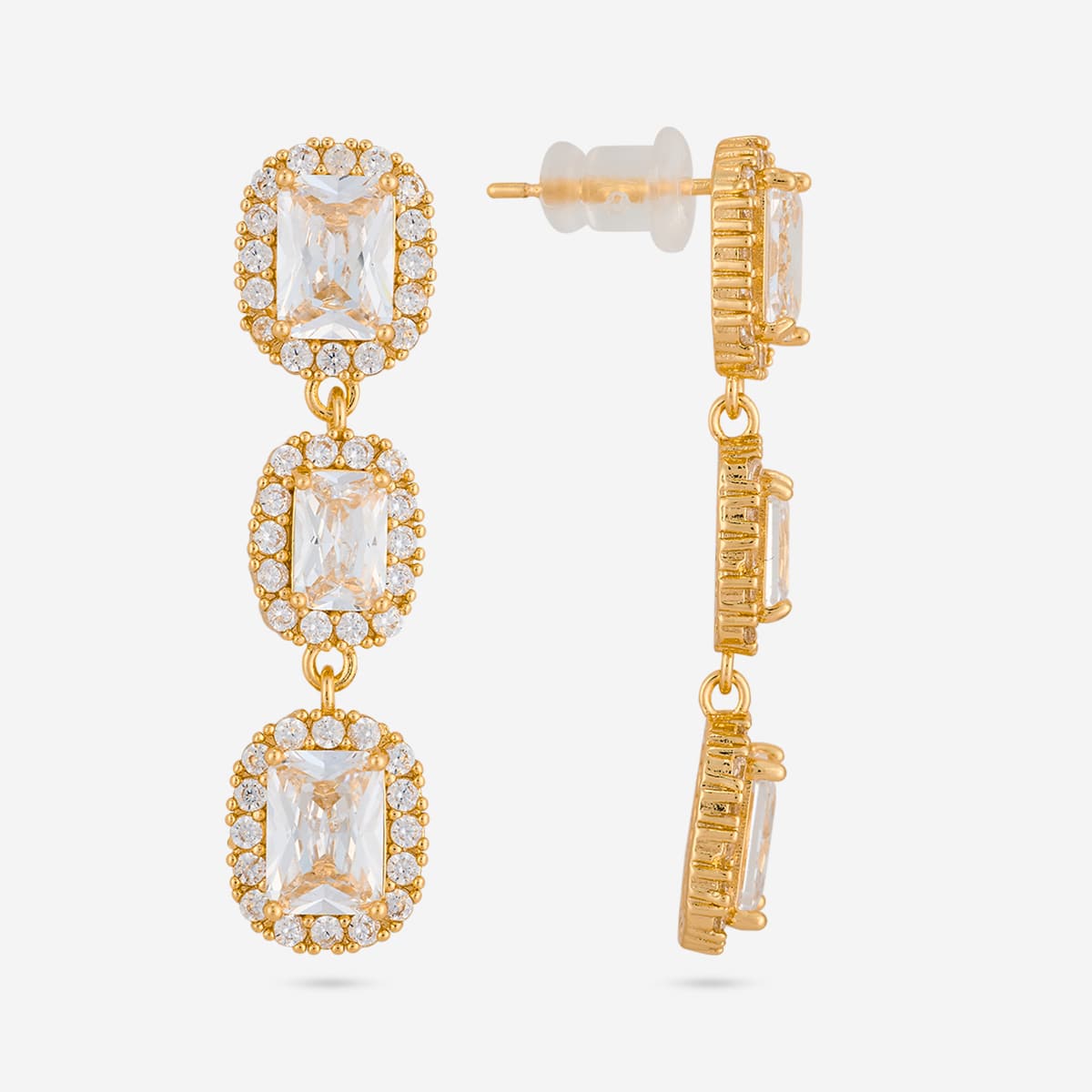 Trendy Zircon Earring Trendy Earring 199114