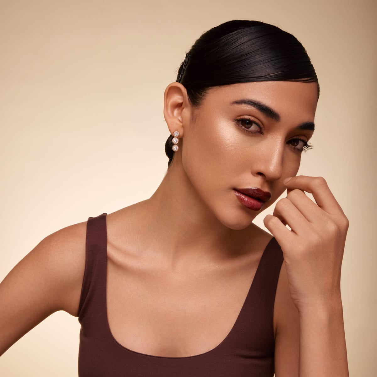 Trendy Zircon Earring Trendy Earring 199119