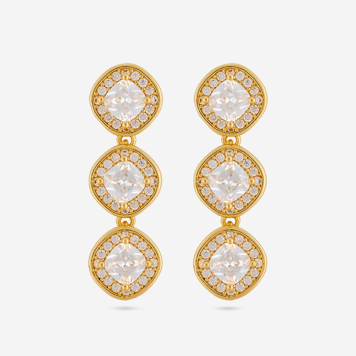 Trendy Zircon Earring Trendy Earring 199119