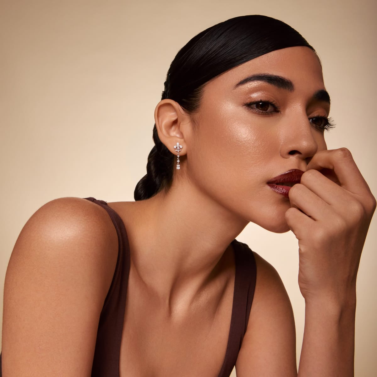 Trendy Zircon Earring Trendy Earring 199122