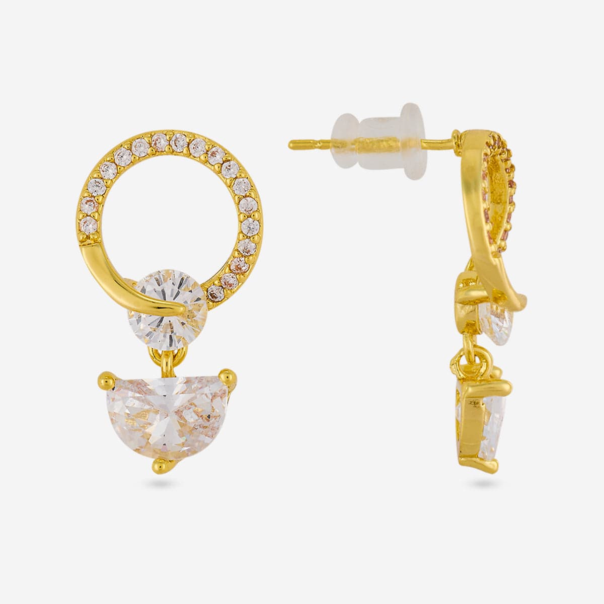 Trendy Zircon Earring Trendy Earring 199127