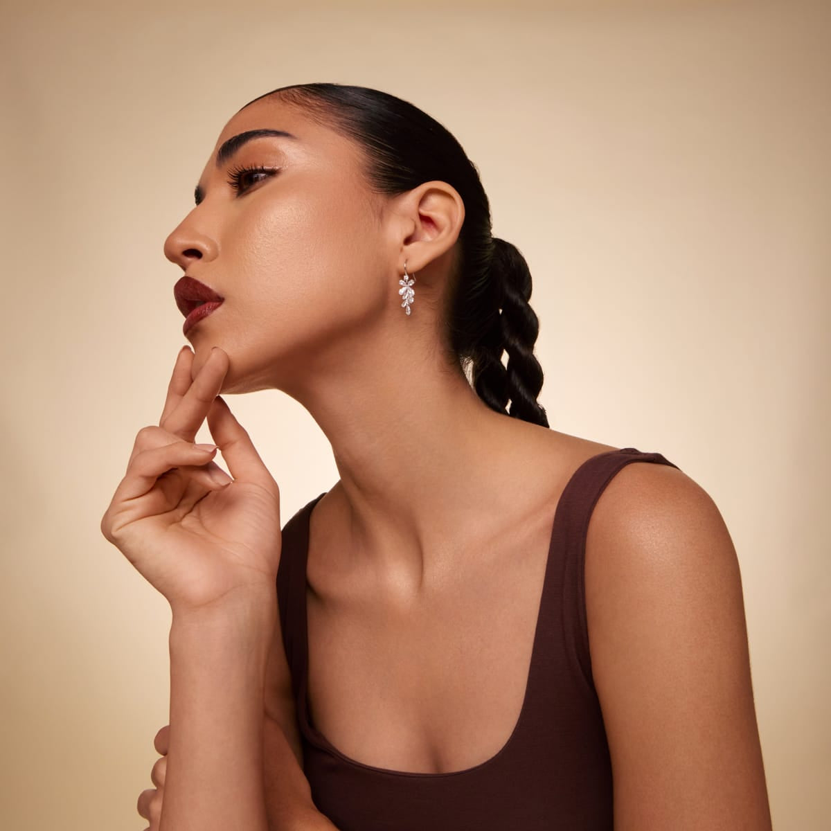 Trendy Zircon Earring Trendy Earring 199129