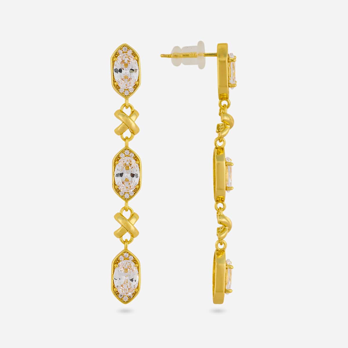 Trendy Zircon Earring Trendy Earring 199142