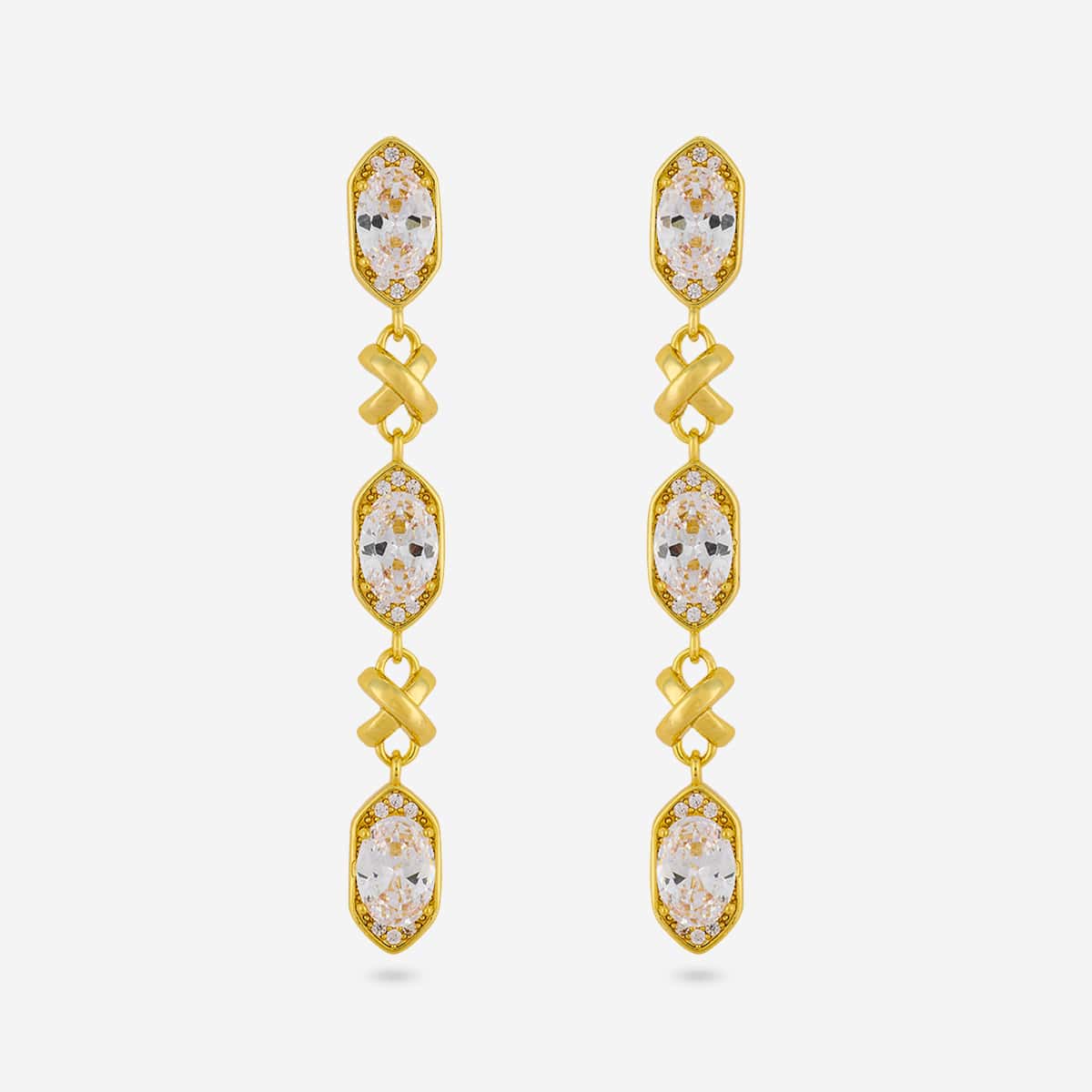 Trendy Zircon Earring Trendy Earring 199142