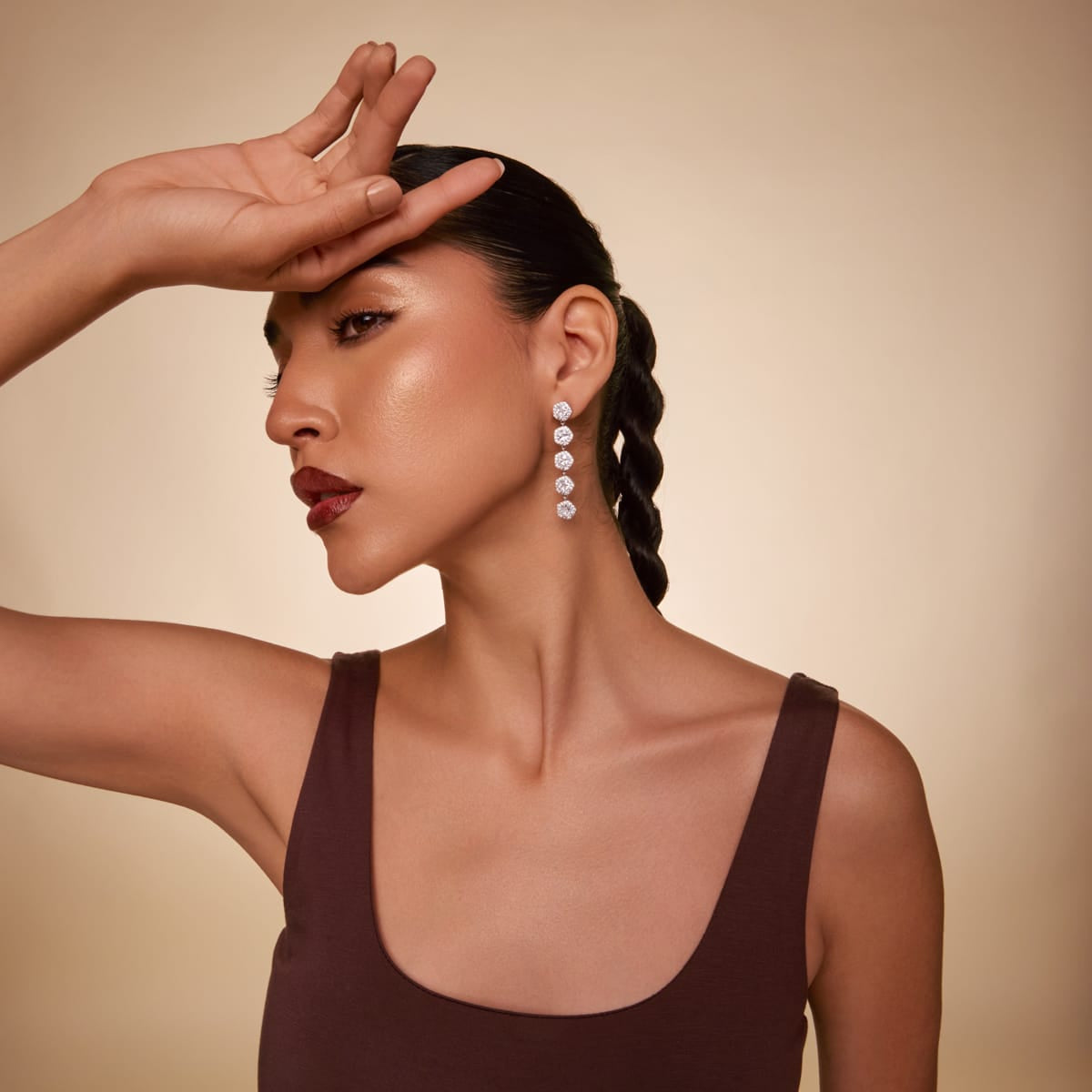 Trendy Zircon Earring Trendy Earring 199143